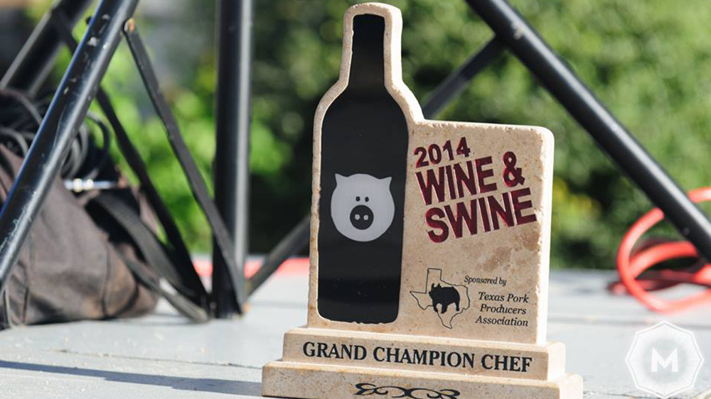 wine & swine trophy